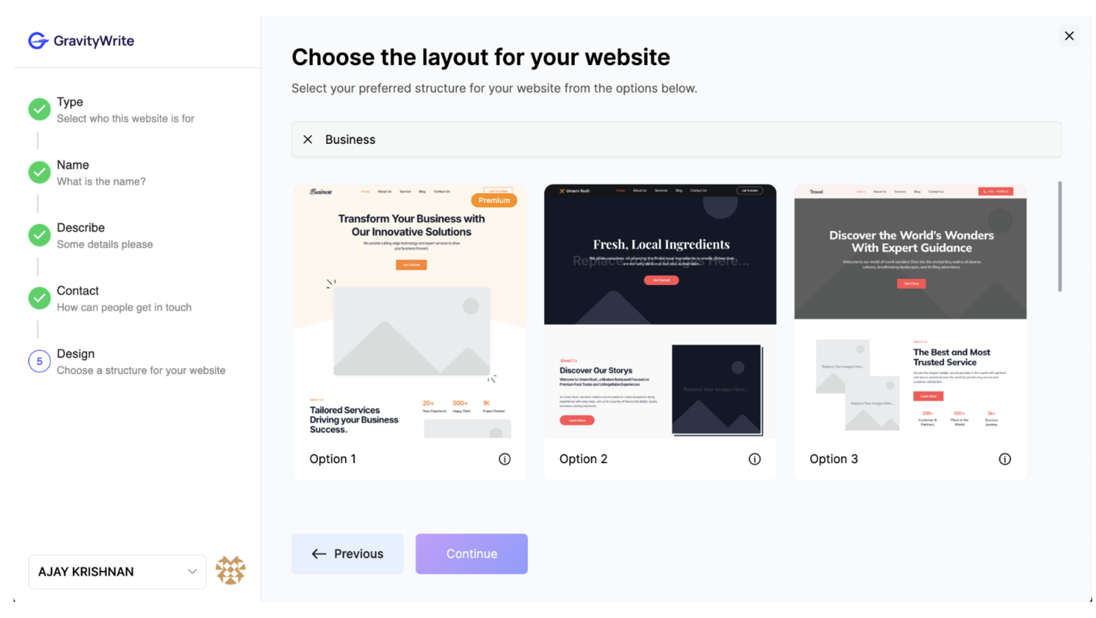 AI Website Builder